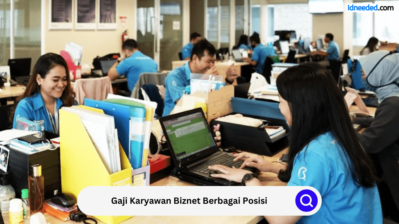 Gaji Karyawan Biznet Berbagai Posisi