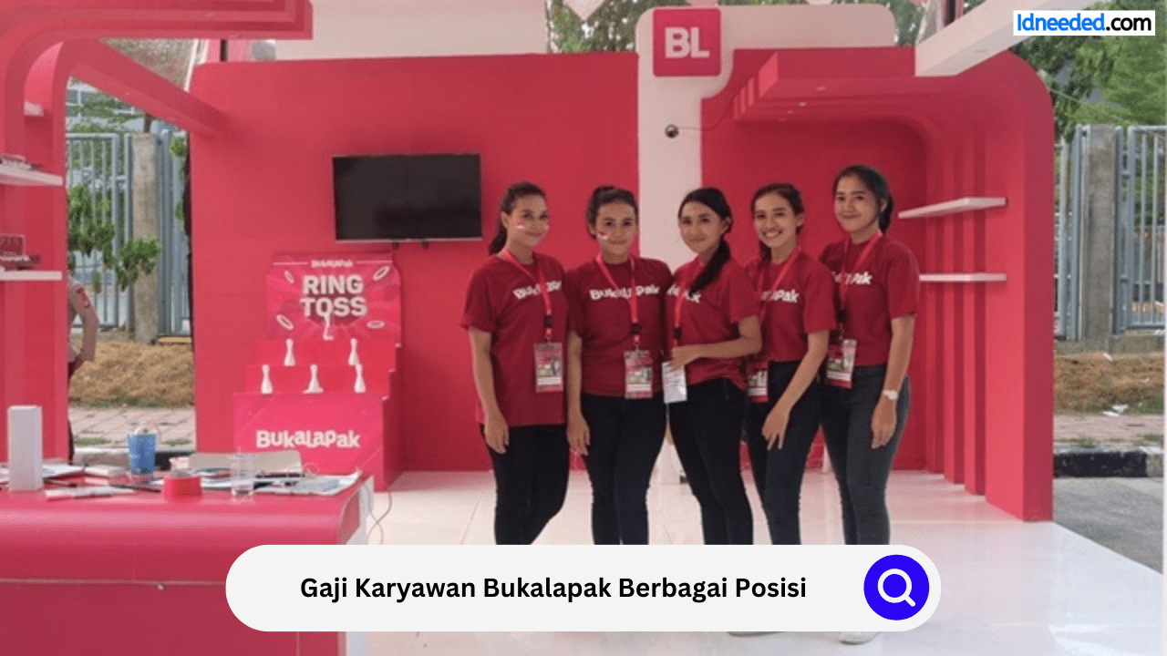 Gaji Karyawan Bukalapak Berbagai Posisi