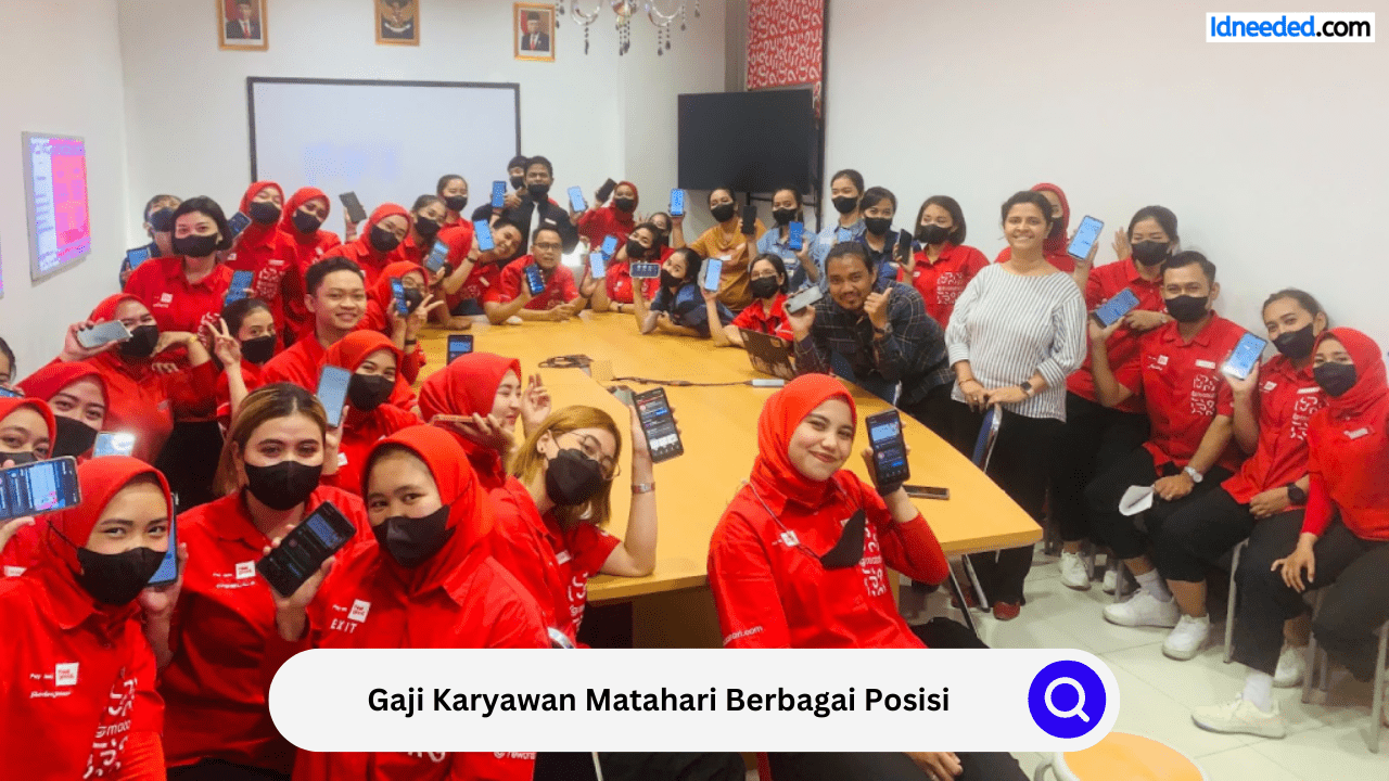 Gaji Karyawan Matahari Berbagai Posisi