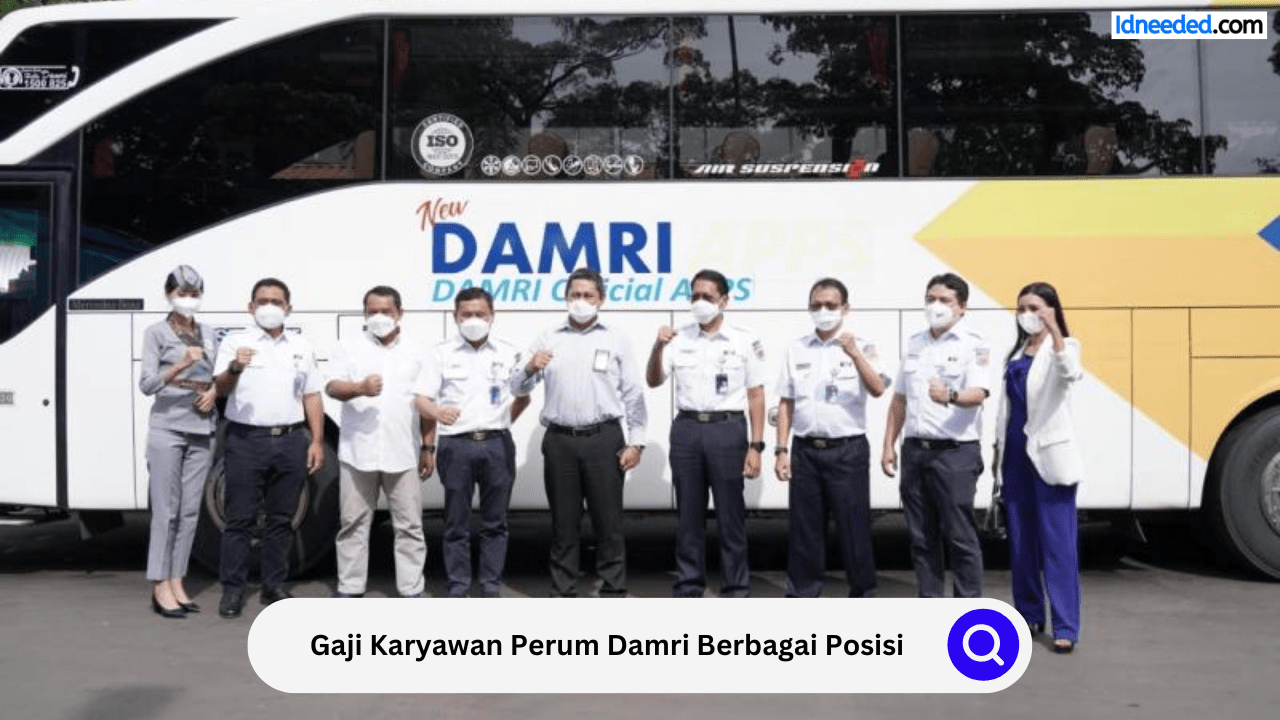 Gaji Karyawan Perum Damri Berbagai Posisi