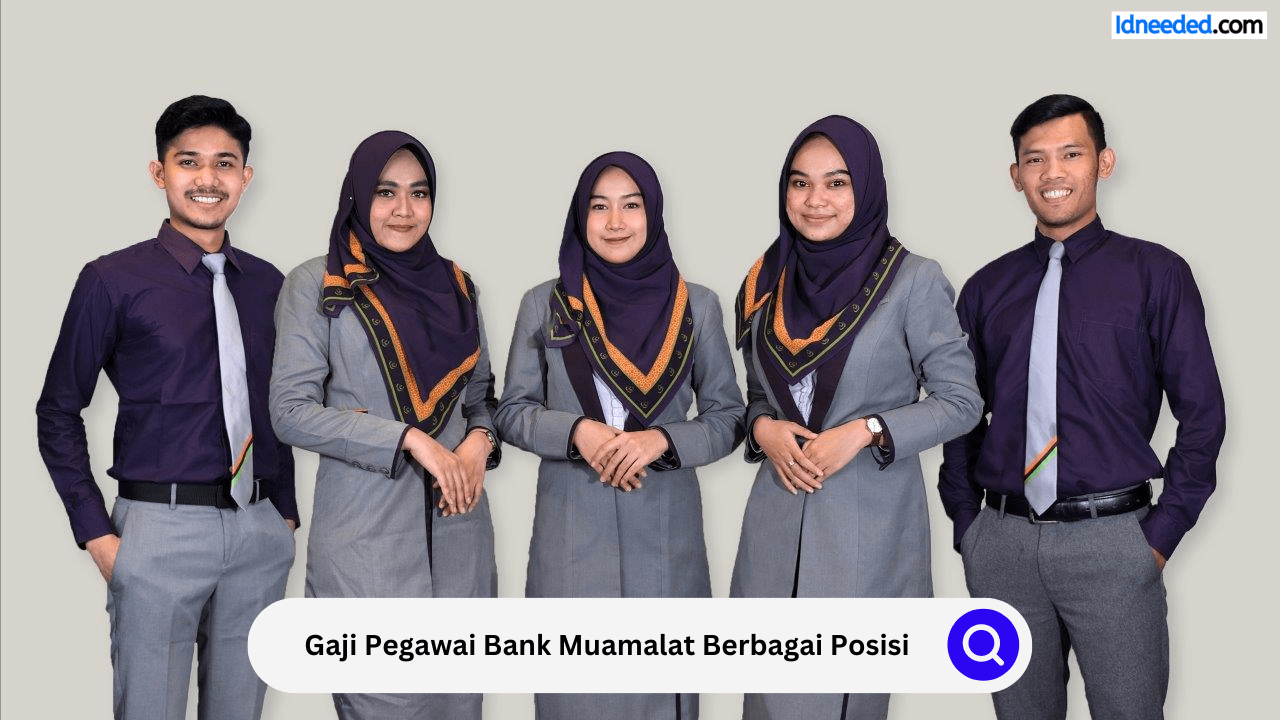 Gaji Pegawai Bank Muamalat Berbagai Posisi