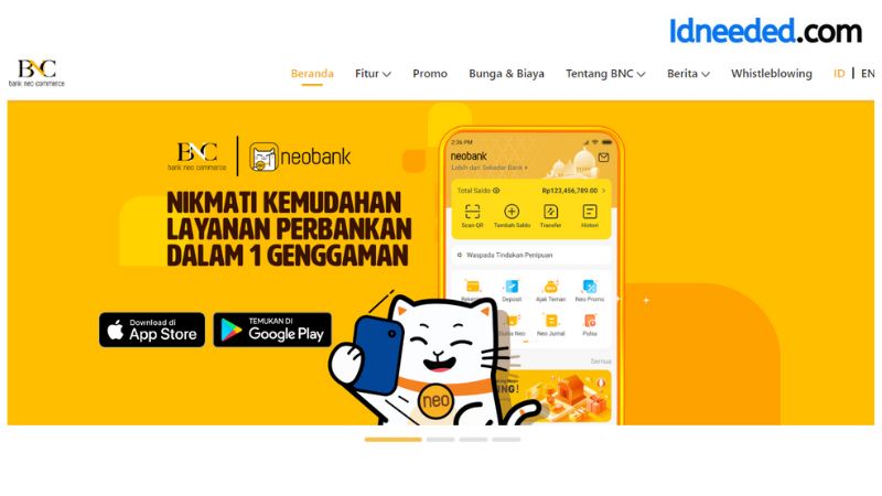 Gaji Pegawai Bank Neo Commerce