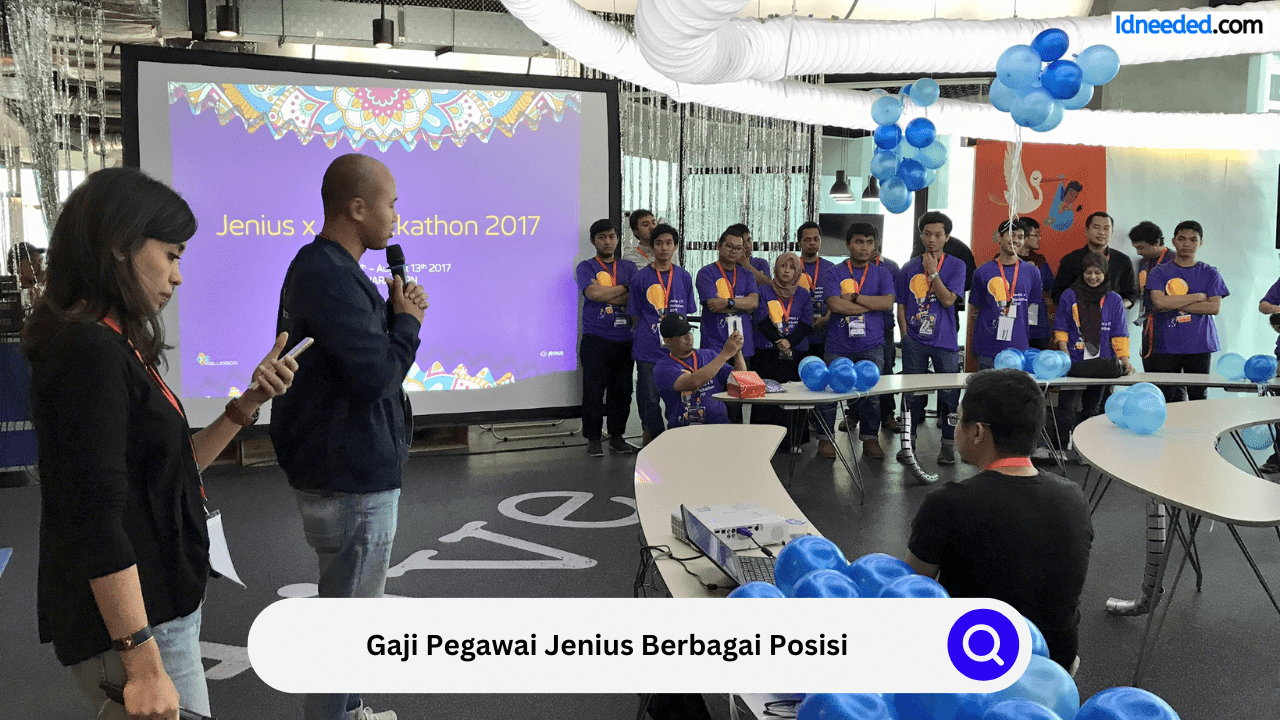 Gaji Pegawai Jenius Berbagai Posisi