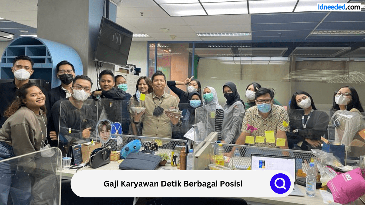 Gaji Karyawan Detik Berbagai Posisi