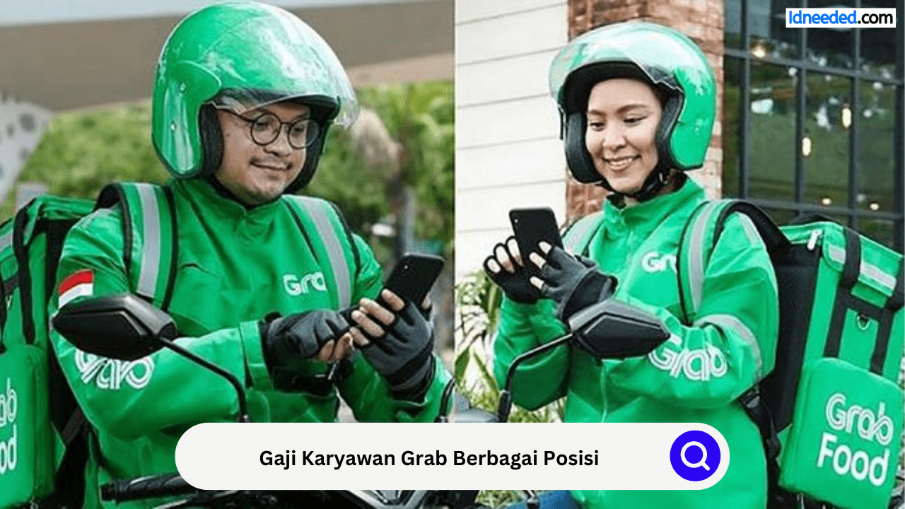 Gaji Karyawan Grab Berbagai Posisi