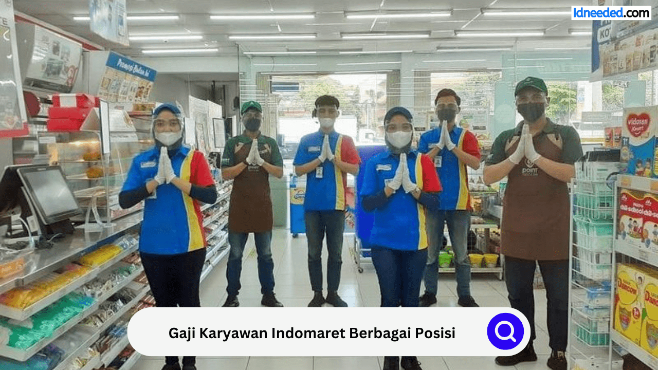 Gaji Karyawan Indomaret Berbagai Posisi