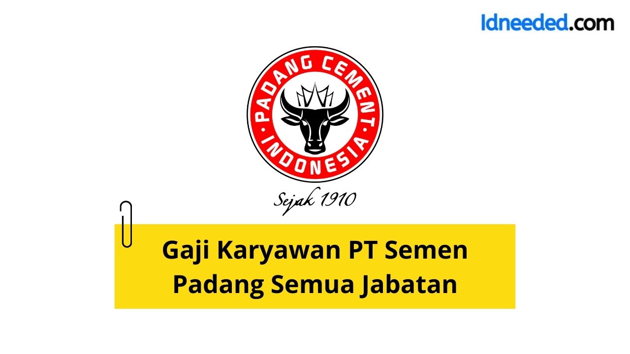 Gaji Karyawan PT Semen Padang