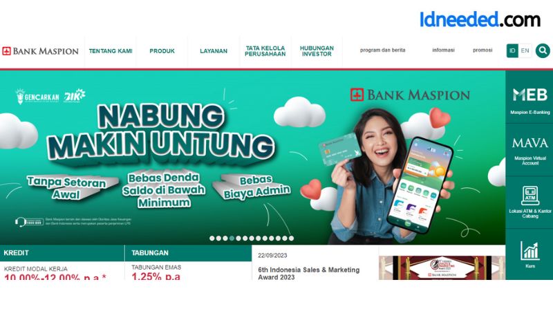 Gaji Pegawai Bank Maspion Indonesia Tbk (BMAS)