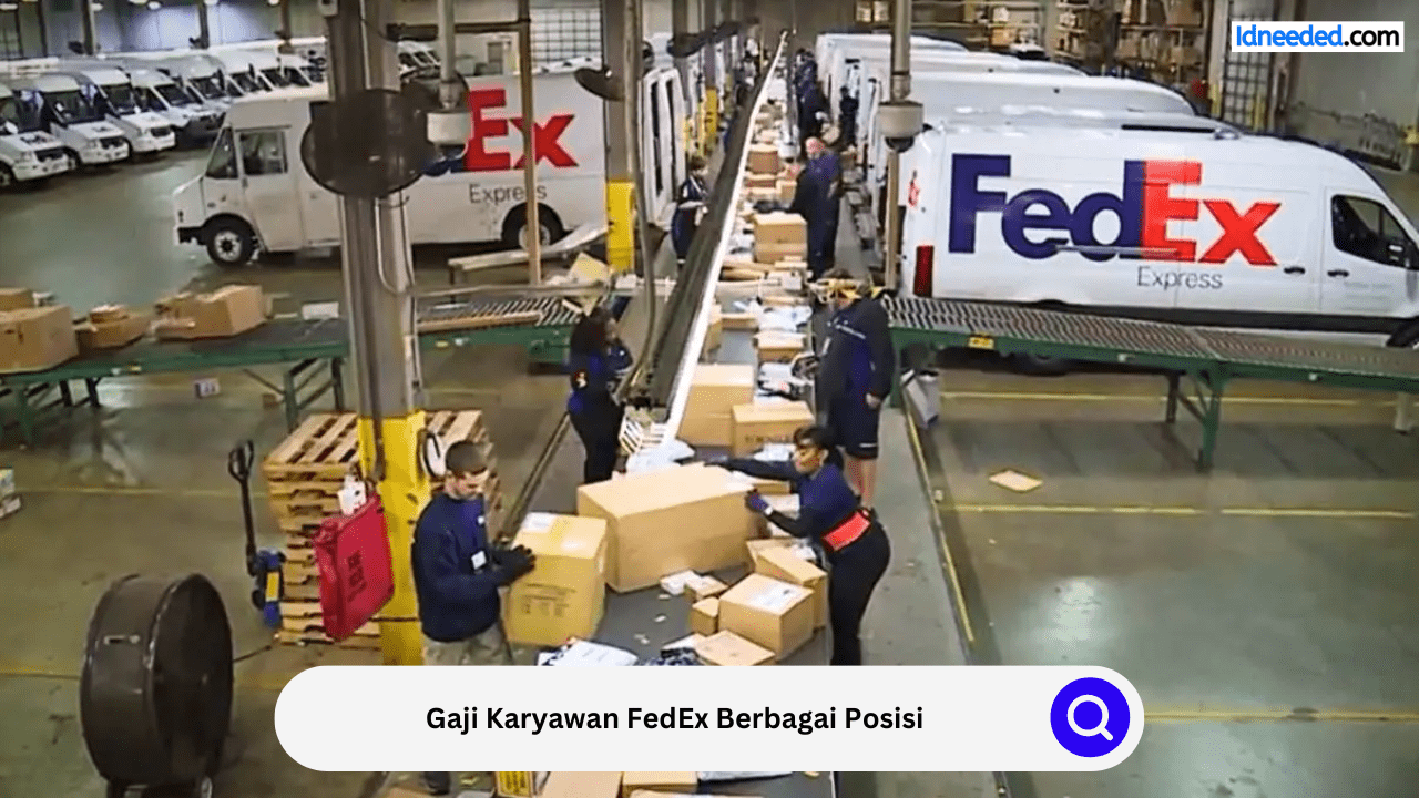 Gaji Karyawan FedEx Berbagai Posisi