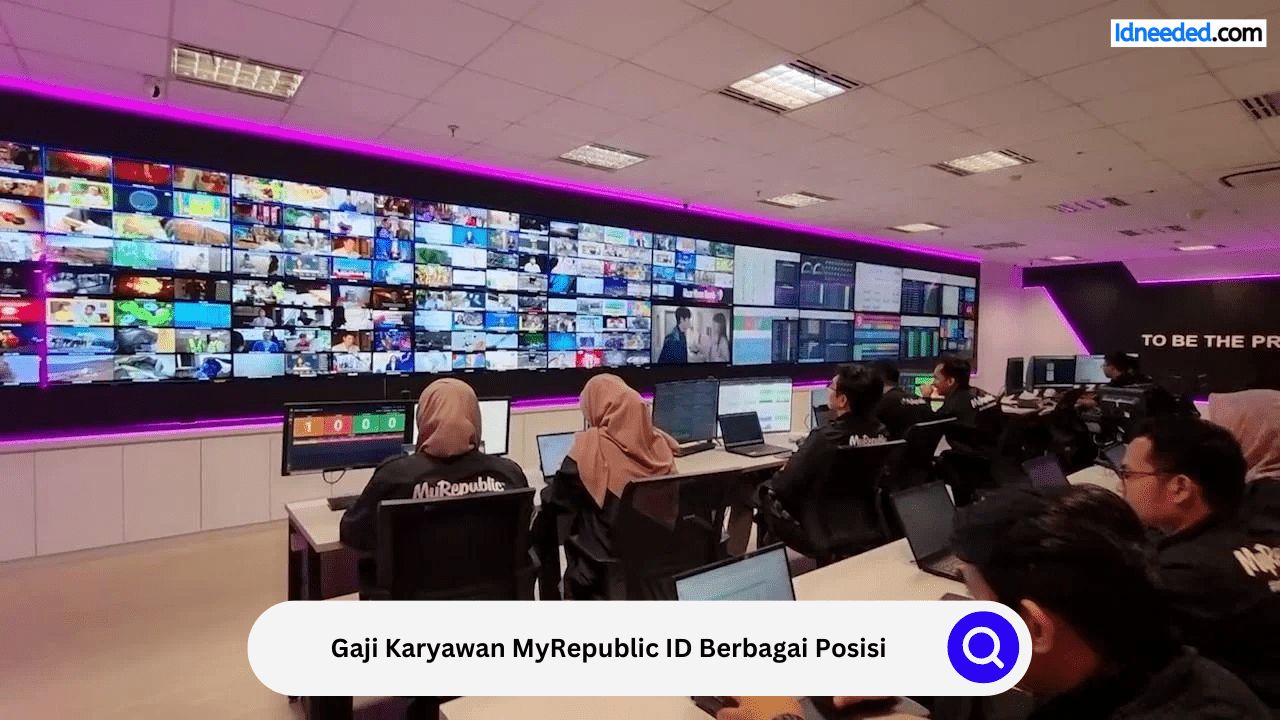 Gaji Karyawan MyRepublic ID Berbagai Posisi