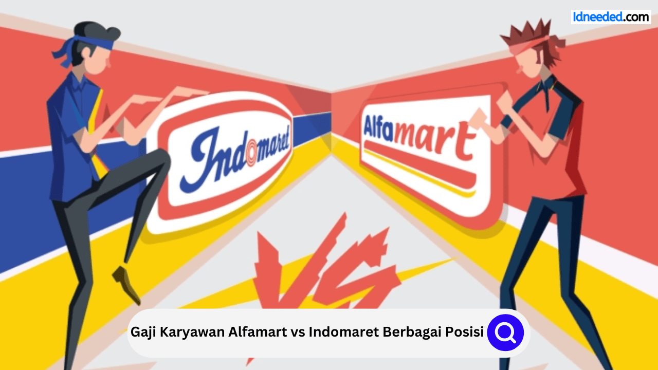 Gaji Karyawan Alfamart vs Indomaret Berbagai Posisi