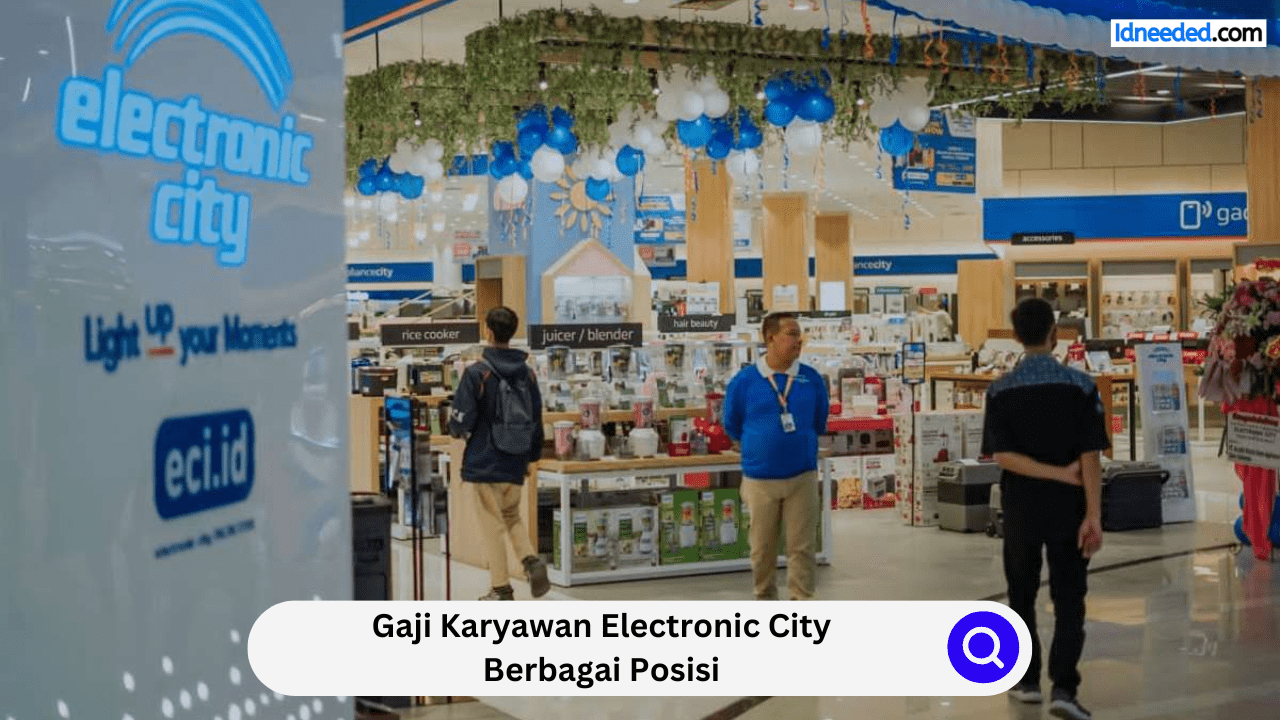 Gaji Karyawan Electronic City Berbagai Posisi