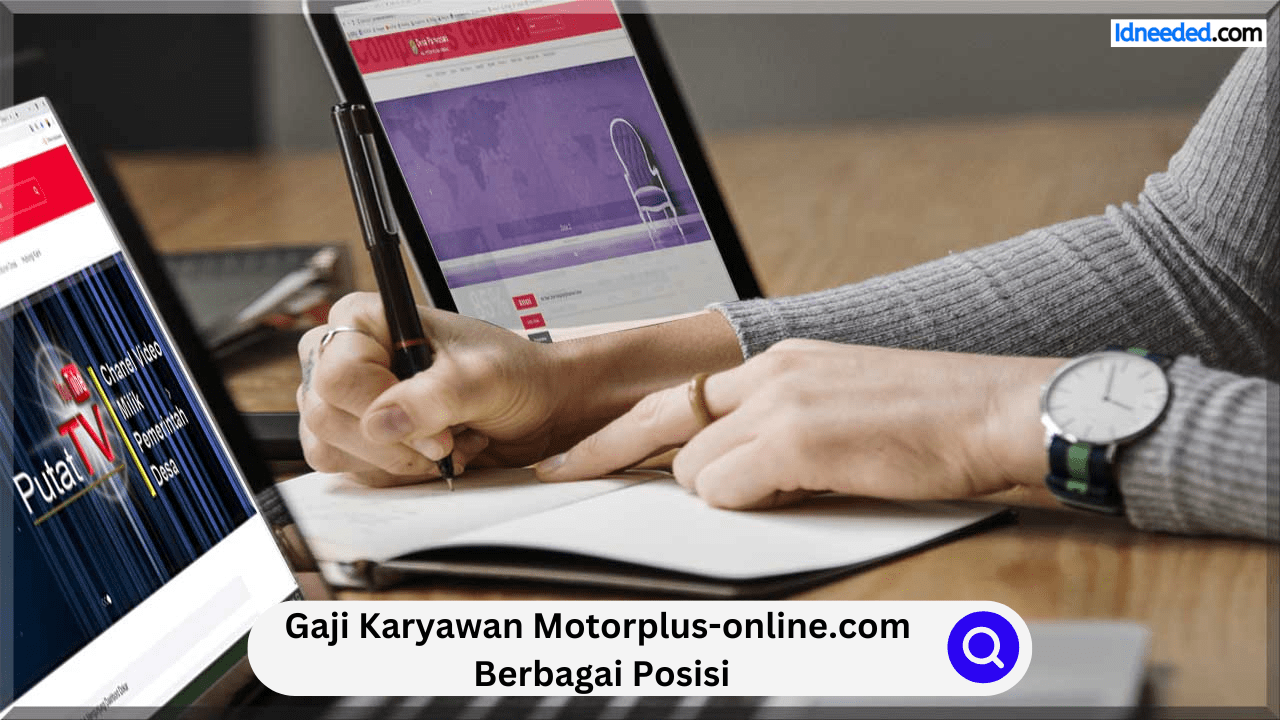 Gaji Karyawan Motorplus-online.com Berbagai Posisi