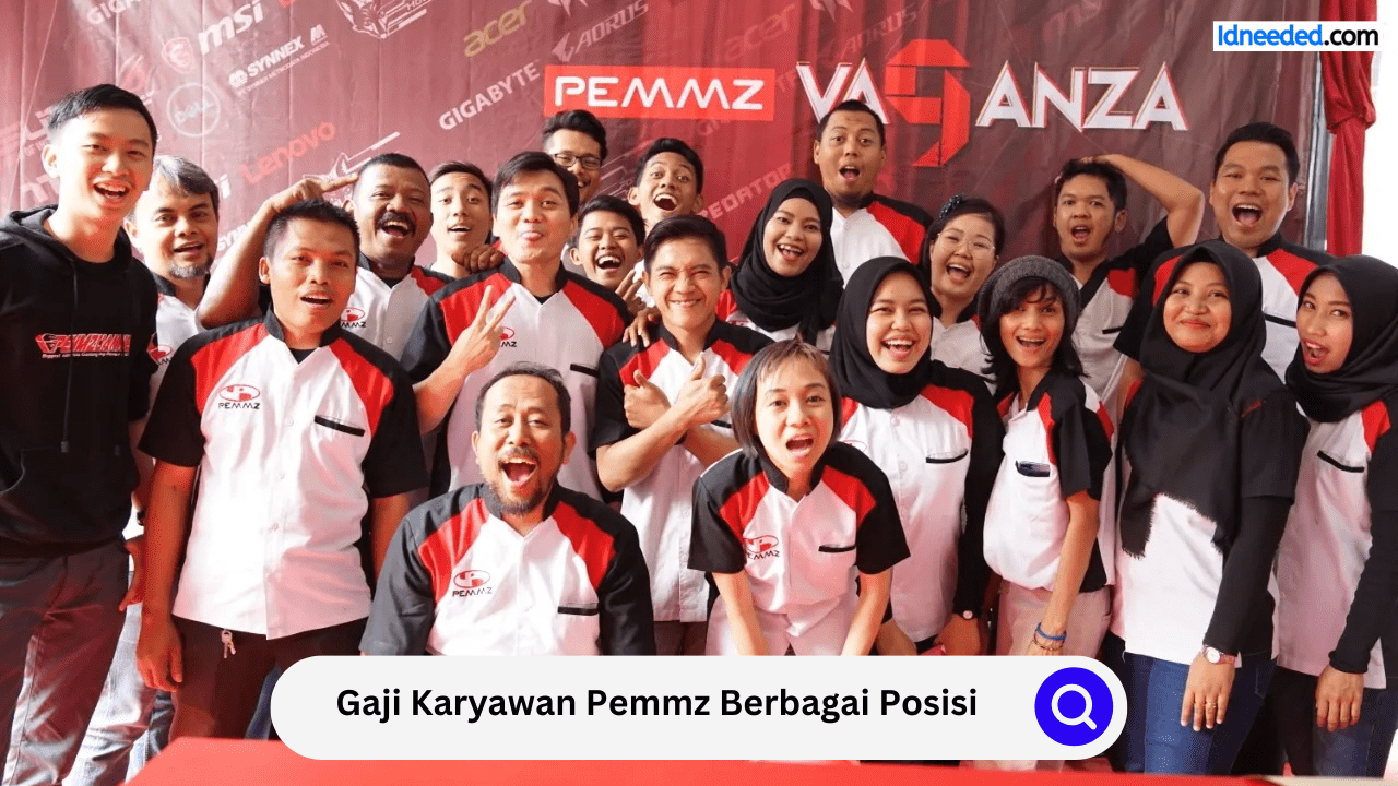 Gaji Karyawan Pemmz Berbagai Posisi