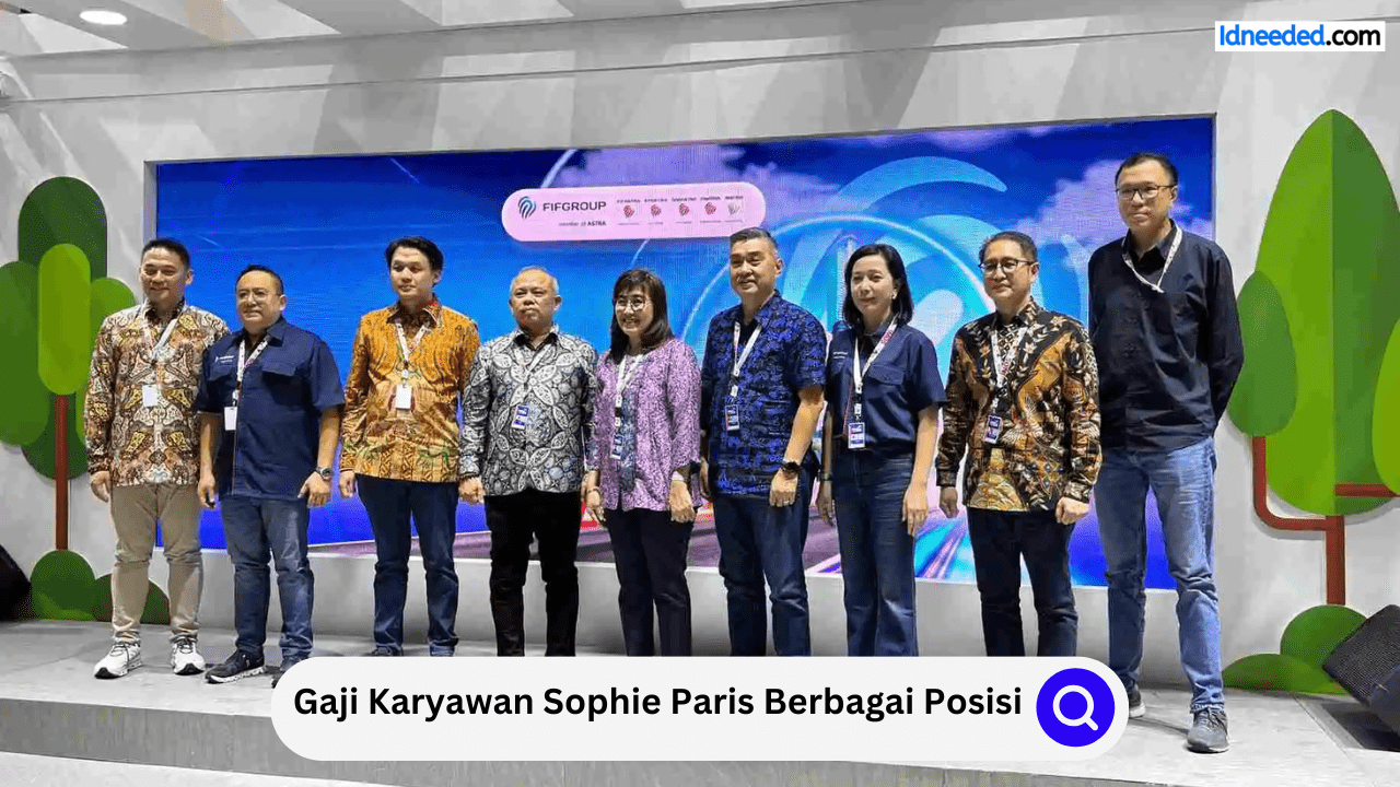 Gaji Karyawan Sophie Paris Berbagai Posisi