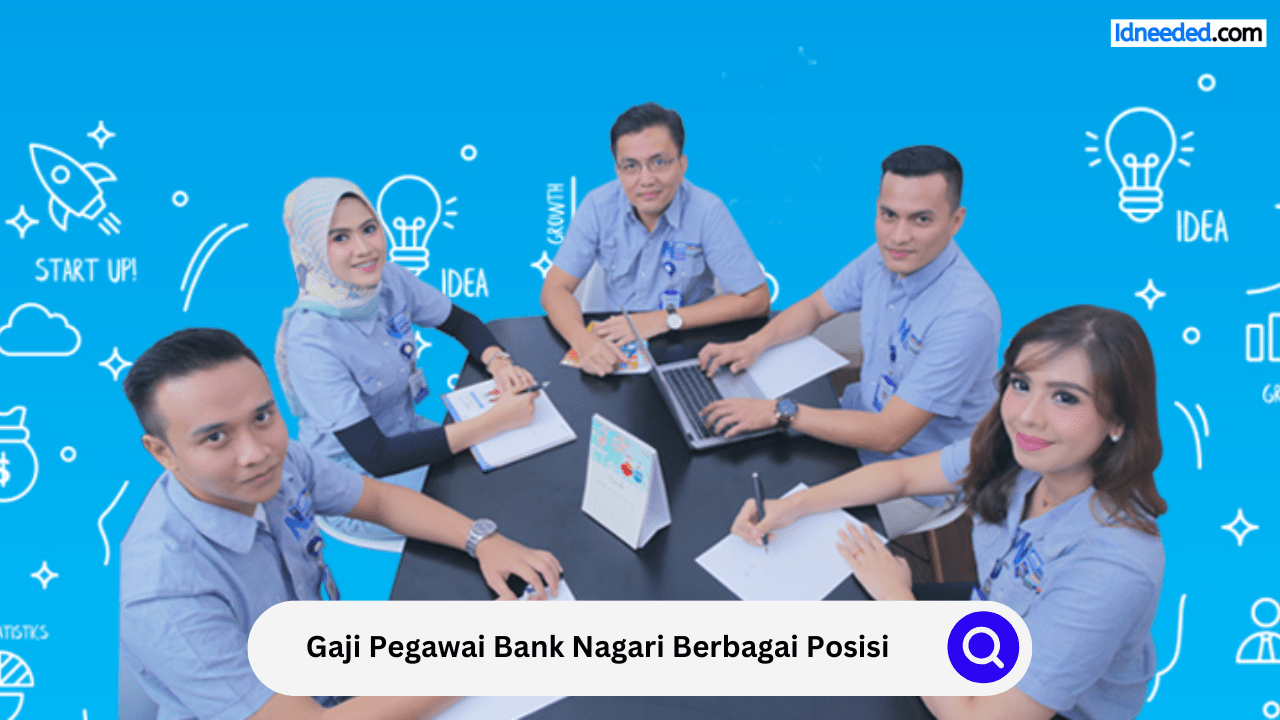 Gaji Pegawai Bank Nagari Berbagai Posisi