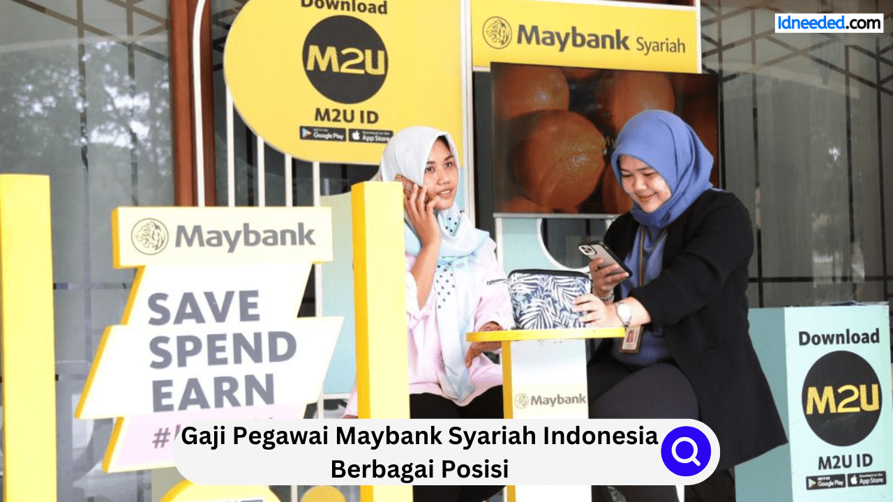 Gaji Pegawai Maybank Syariah Indonesia Berbagai Posisi