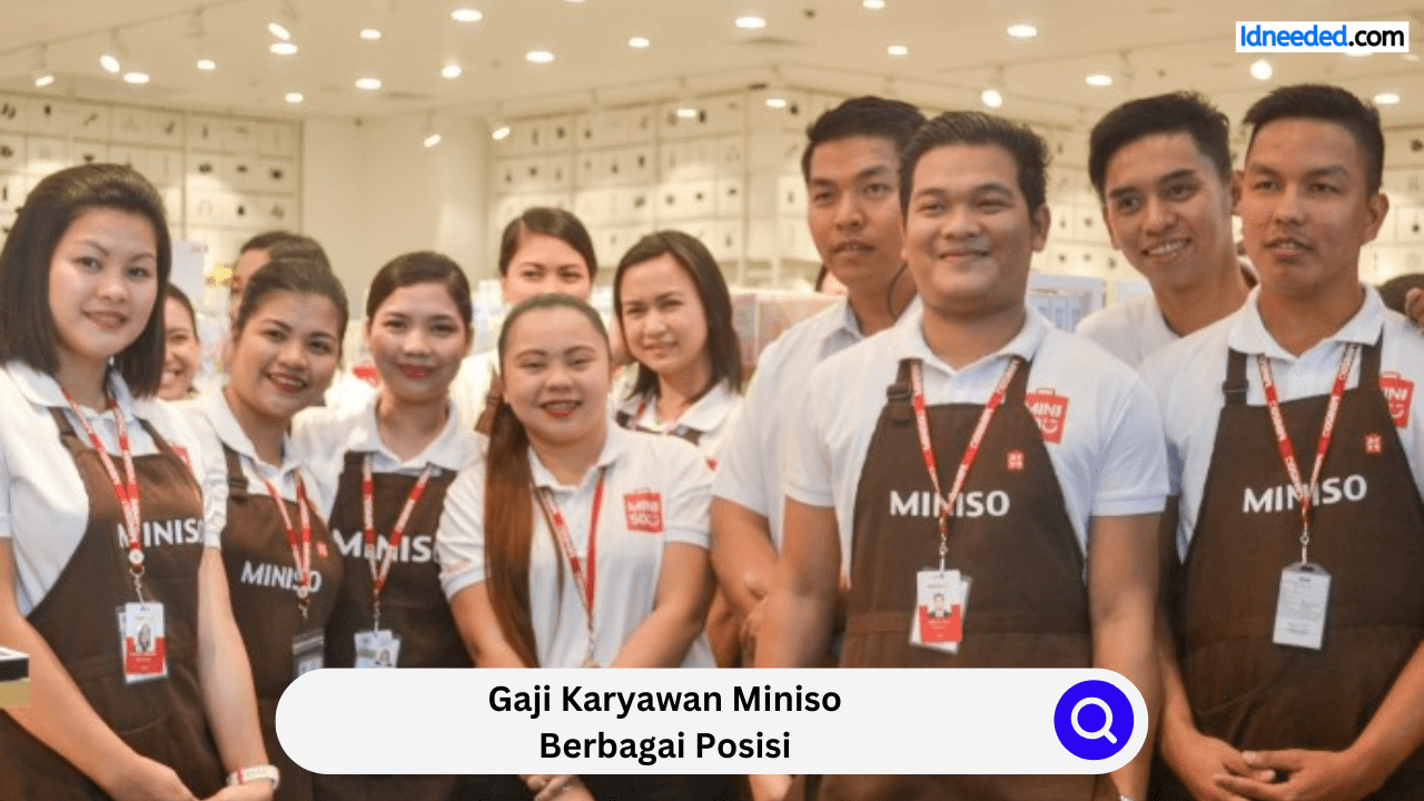 Gaji Karyawan Miniso Berbagai Posisi