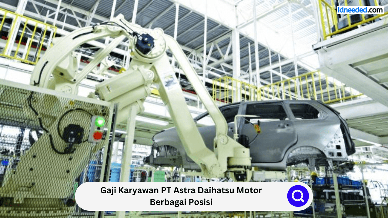 Gaji Karyawan PT Astra Daihatsu Motor Berbagai Posisi