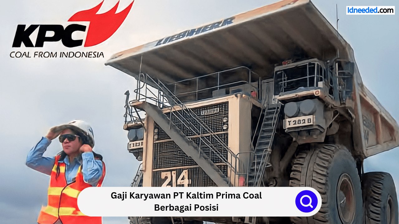 Gaji Karyawan PT Kaltim Prima Coal Berbagai Posisi