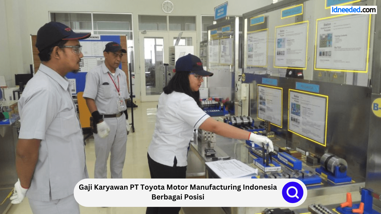 Gaji Karyawan PT Toyota Motor Manufacturing Indonesia Berbagai Posisi