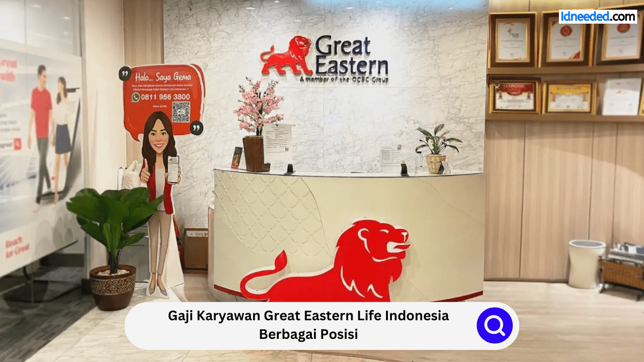 Gaji Karyawan Great Eastern Life Indonesia Berbagai Posisi