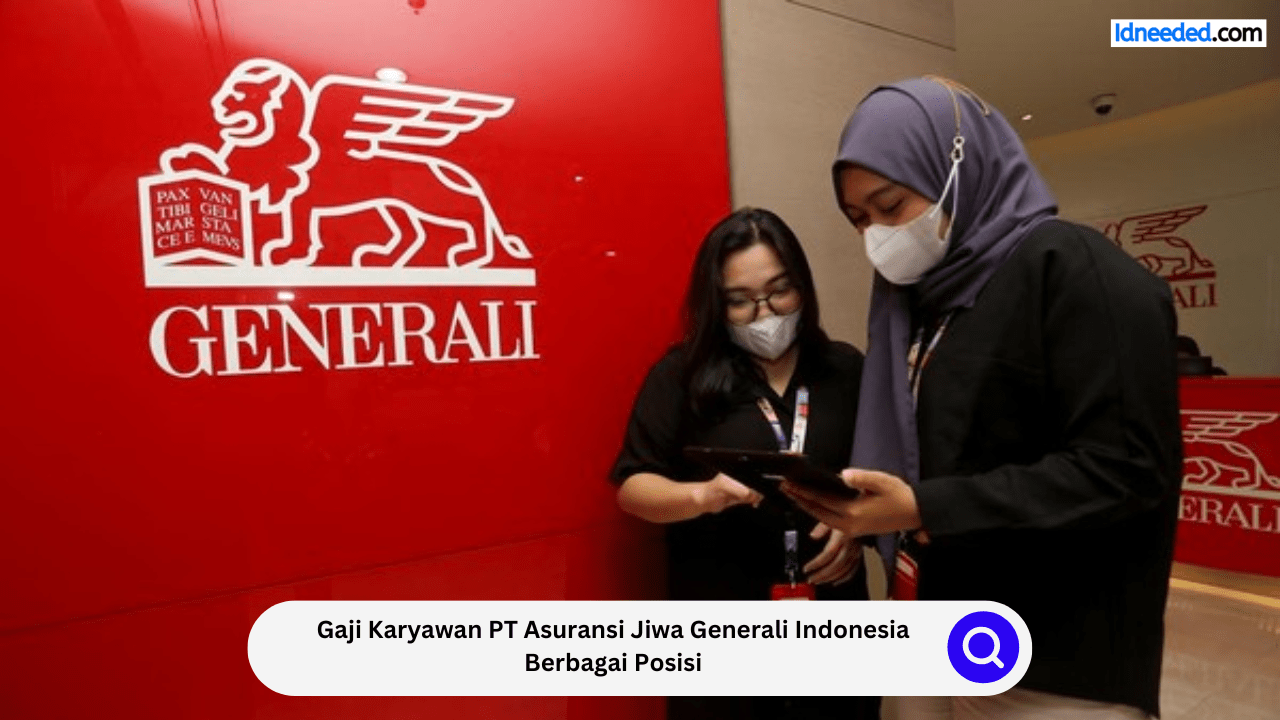 Gaji Karyawan PT Asuransi Jiwa Generali Indonesia Berbagai Posisi