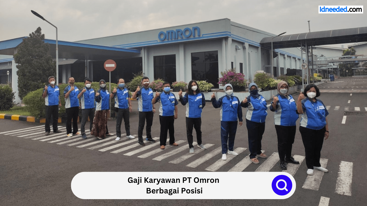 Gaji Karyawan PT Omron Berbagai Posisi