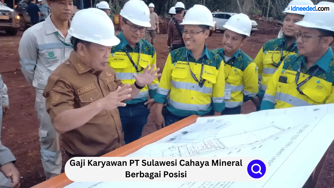 Gaji Karyawan PT Sulawesi Cahaya Mineral Berbagai Posisi