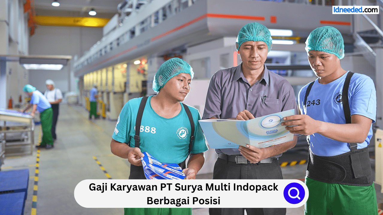 Gaji Karyawan PT Surya Multi Indopack Berbagai Posisi