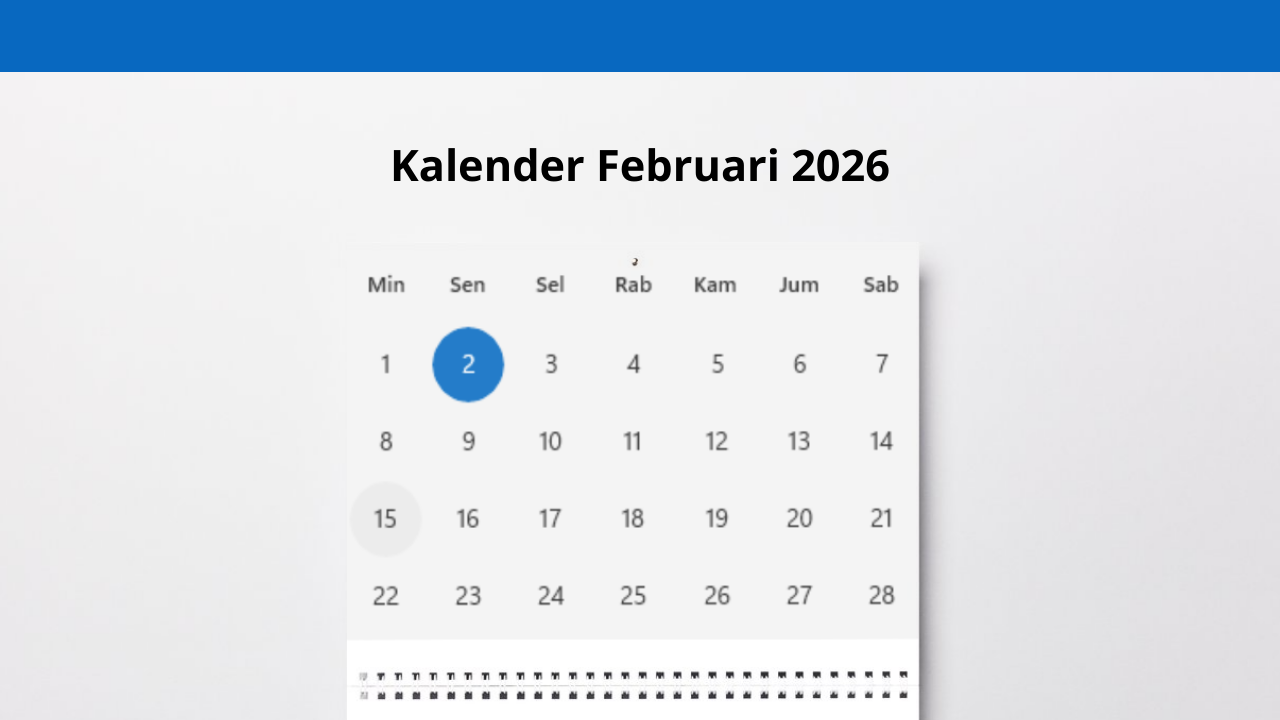 hari besar di februari 2026